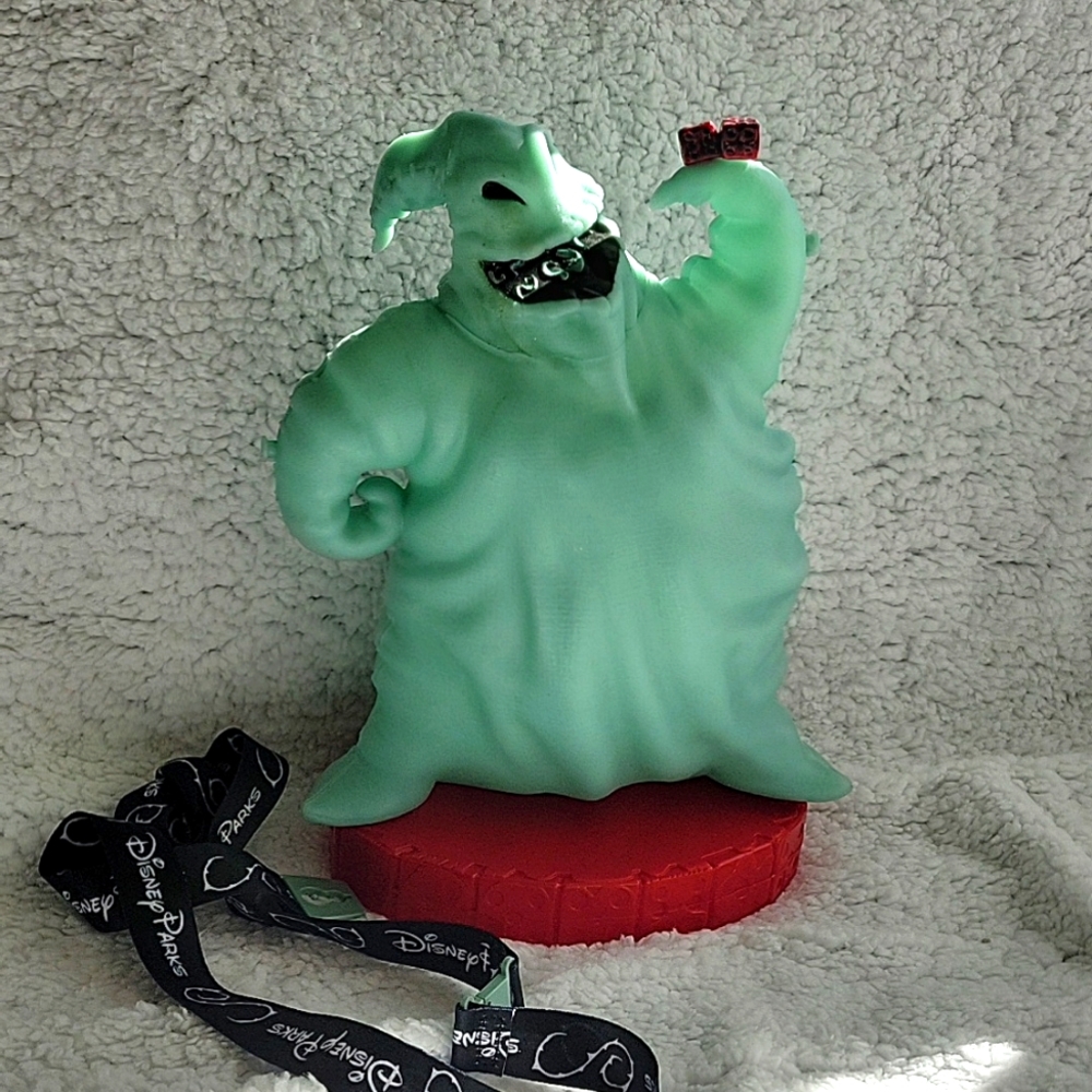 Disneyland Original Oogie Boogie Popcorn Bucket Glow in the Dark